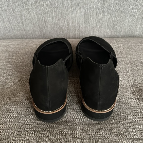 New Eileen Fisher "Ken" two-piece leather sandals - Picture 5 of 8